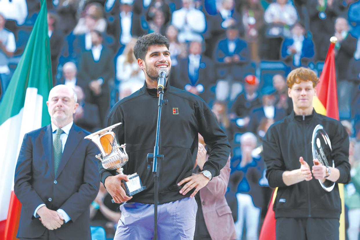 西班牙网球队完胜德国网球队,阿尔卡拉斯送出助攻 西班牙网球队完胜德国网球队,阿尔卡拉斯送出助攻