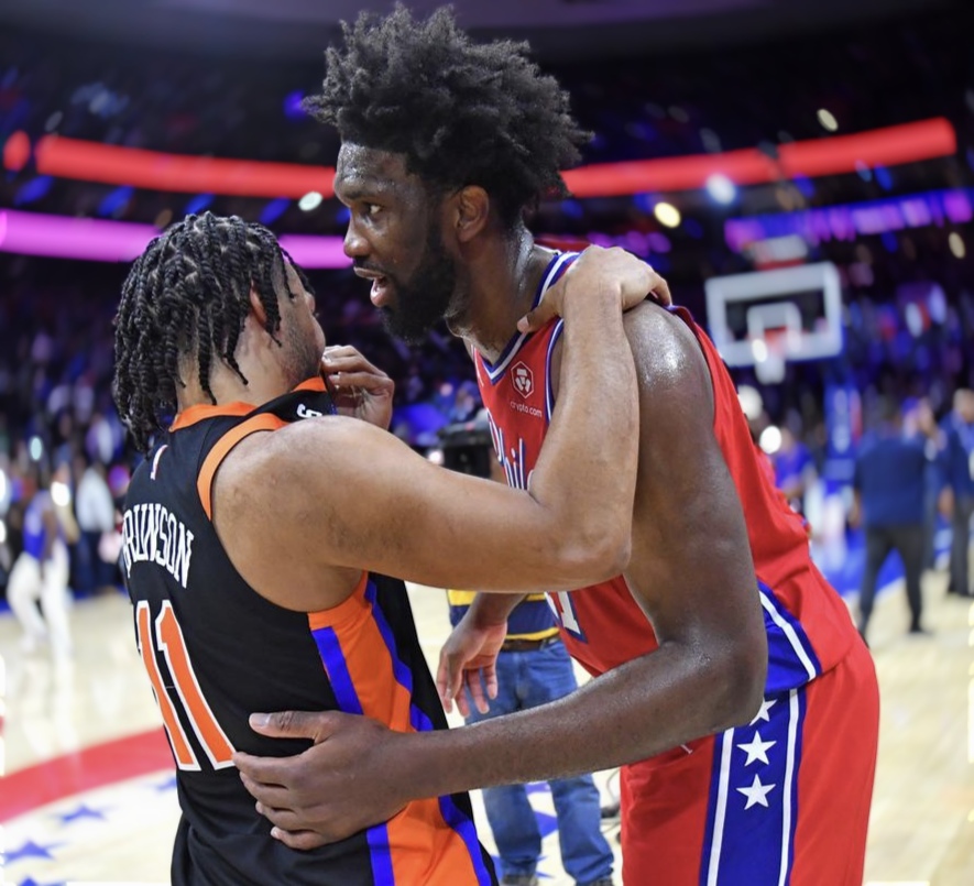 太阳力克山东队,恩比德统治全场 太阳力克山东队,恩比德统治全场